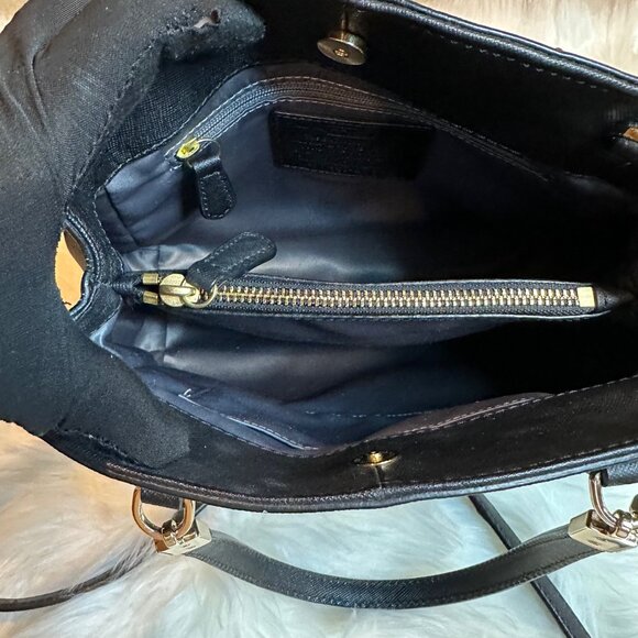 Coach Minetta Crossgrain Leather Satchel/Crossbody Handbag - Picture 9 of 12